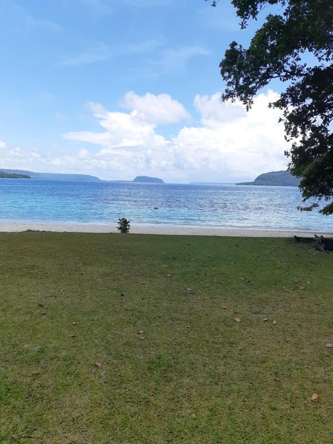 Nohe Ocean View Beach Bungalows Hog Harbour Bagian luar foto