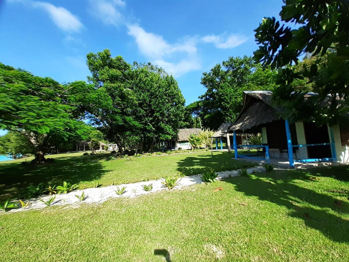 Nohe Ocean View Beach Bungalows Hog Harbour Bagian luar foto